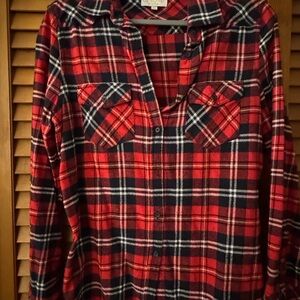Red Plaid Flannel